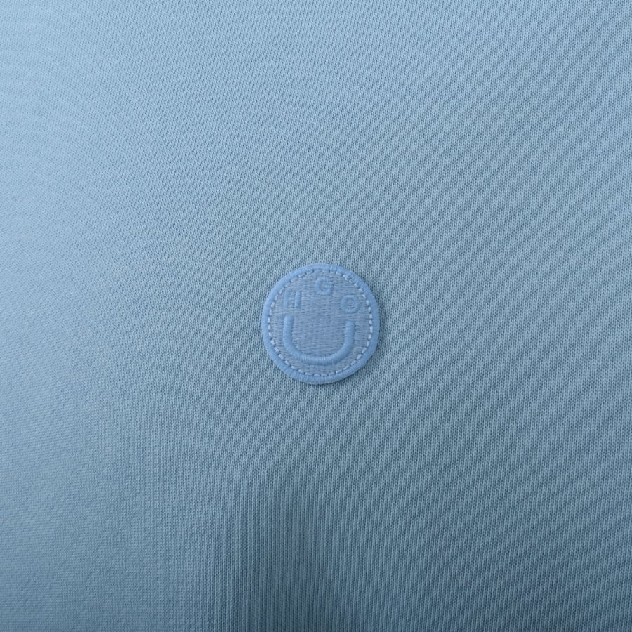 【送関込】Hugo boss HUGO Ninnyo 01 BLUE スウェットシャツ HUGO Blue Nichaboso T Shirt Navy | Mainline Menswear United